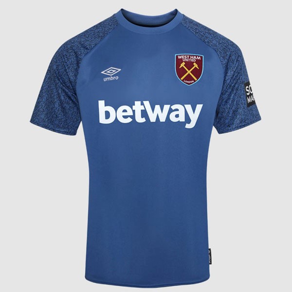 Tailandia Camiseta West Ham United 2ª Kit Portero 2021 2022